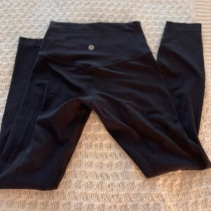 lululemon align high rise pants”25  Size 2